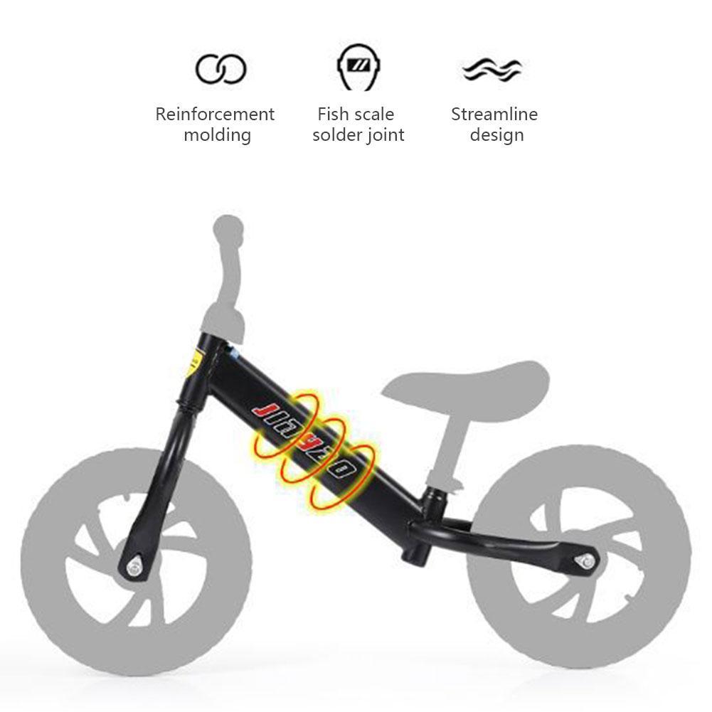 12 pollici bambini Balance Bike Walker bambini giro sul giocattolo per bambini di 2-6 anni per l'apprendimento a piedi Scooter a due ruote senza piede