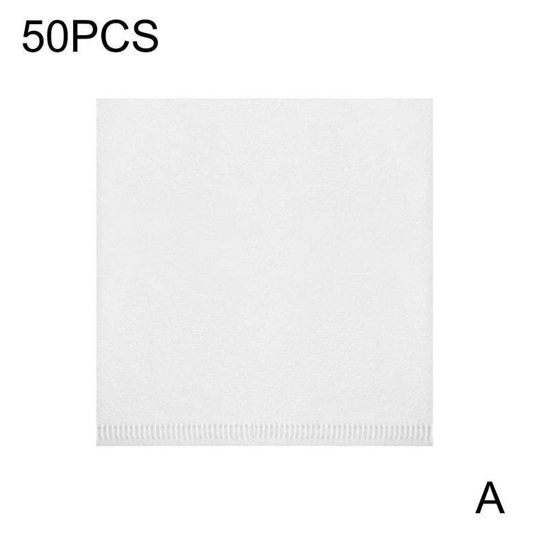 Coffee Pot Filter Paper V60 By Hand Drip Cup 50pcs Machine Fan Filter American V-shaped Coffee K7m7: A