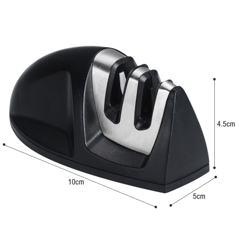 Stainless SteeL Durable Multifunctional Kitchen Bar Knife Sharpener Tungsten Steel Carbide Ceramic Sharpener Tools
