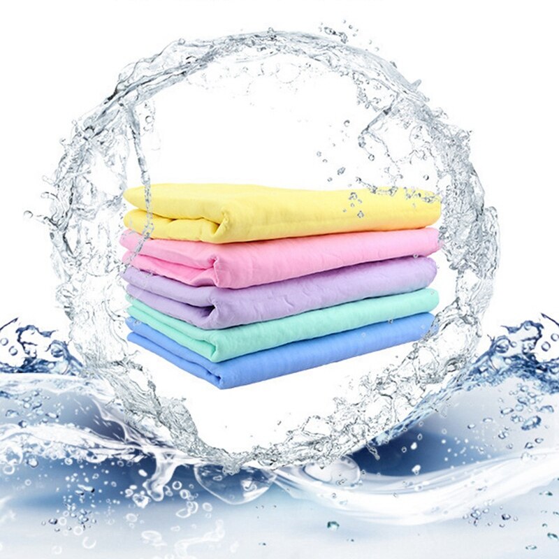 10Pcs Super Absorbent Shammy Dog Towels Quick Dry Eco-Friendly Soft Multifunctional Pets Cats Towel Packs