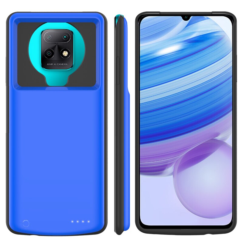 6800 mah dunne batterij met achterclip, telefoonlader voor redmi 10, 10x pro move-voeding, batterijbank, powercase voor redmi 10x pro-hoesje