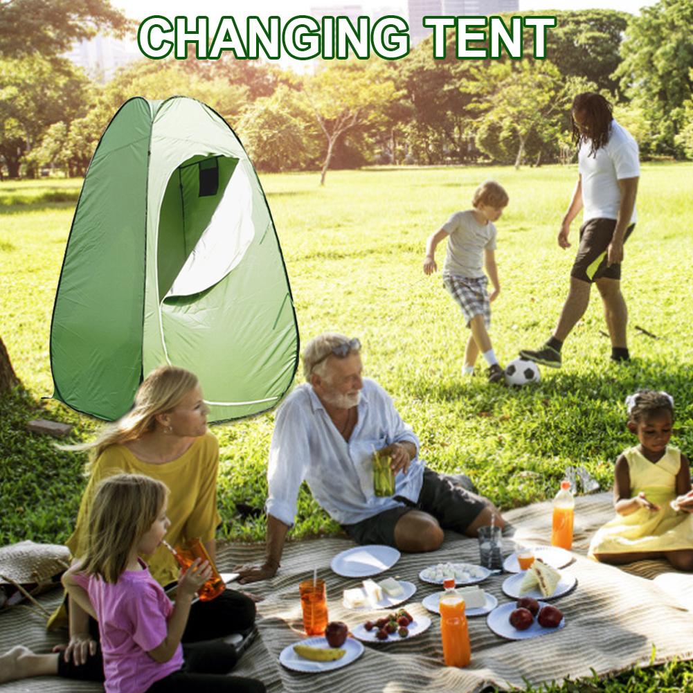Outdoor Multi-purpose Tent Portable Foldable Single-layer Changing Room Privacy Tents For Shower Changing Clothes Hiking Travel