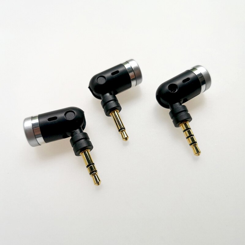 Portable Mini 3.5mm Mono/ Stereo/ 4 Pole Mini Microphone Flexural Bendable Microphone for Mobile Phone Computer Recording Device