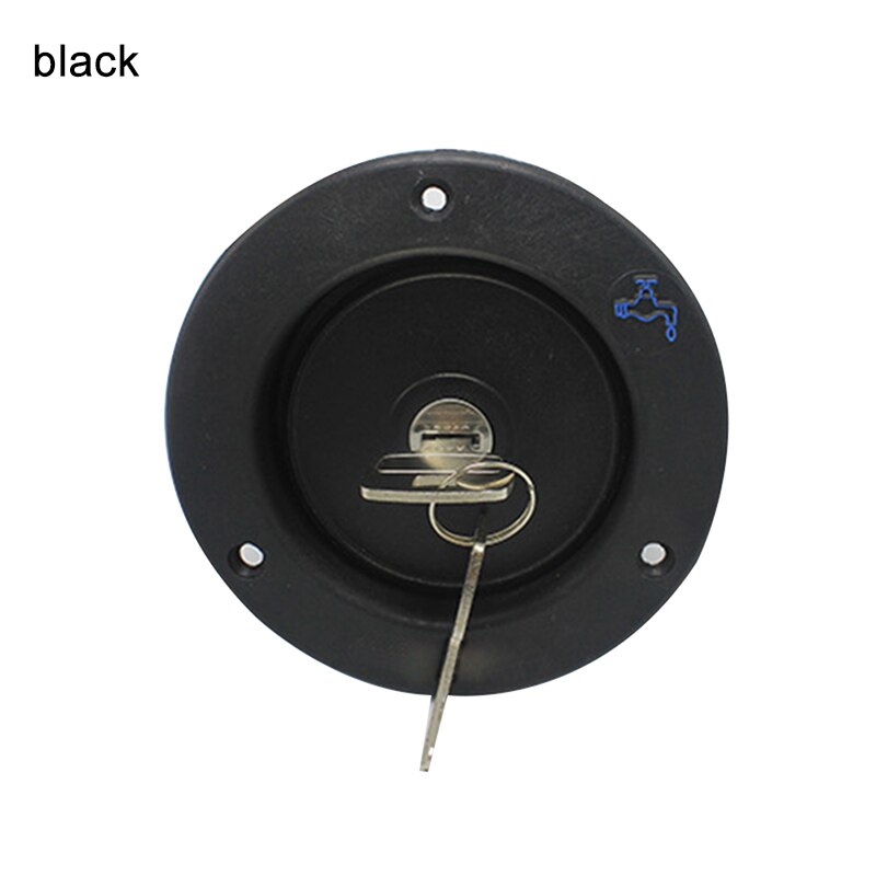 RV Gravity Water Inlet for RV Camp Trailer Car Accessories Replacement Parts CSL88: black