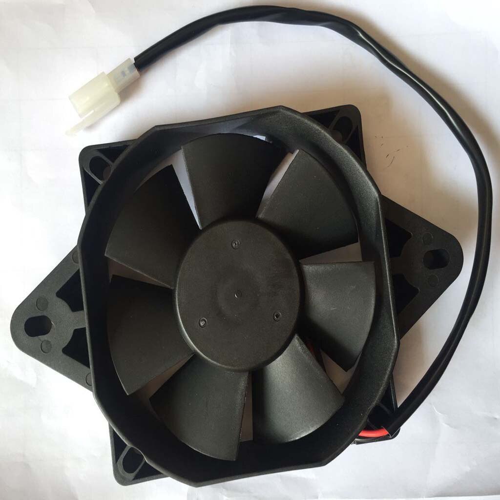 12V Radiator Cooling Thermo Electric Fan Auto Replacement Parts for 150cc-250cc Motorcycle Bike ATV Radiator Fan