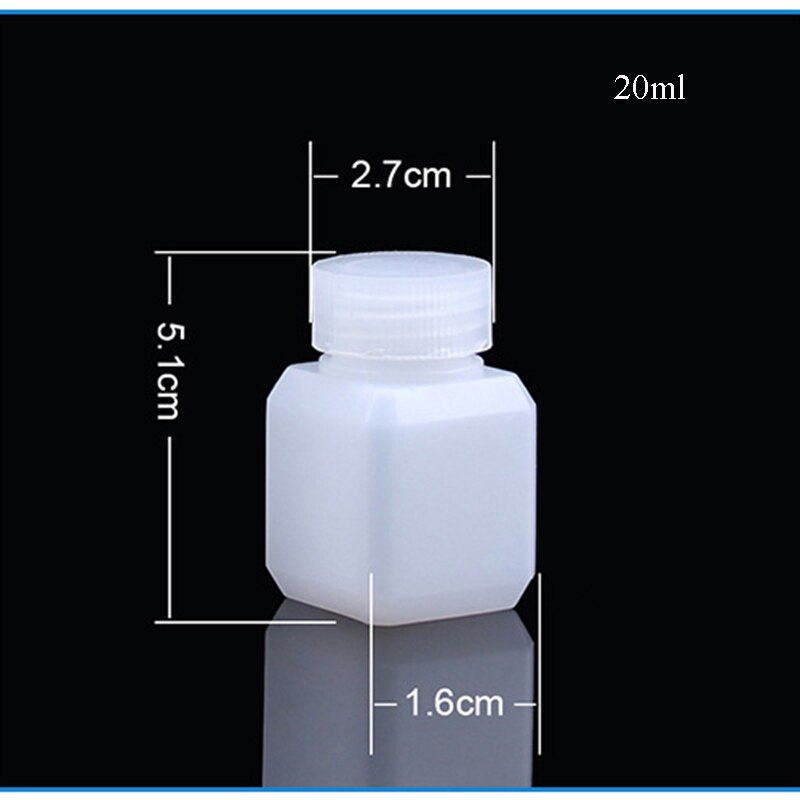 1 stk tom multifunksjonell makeup beholder flaske plast reise klar tom spar plass flytende lotion åttekantet: 20ml