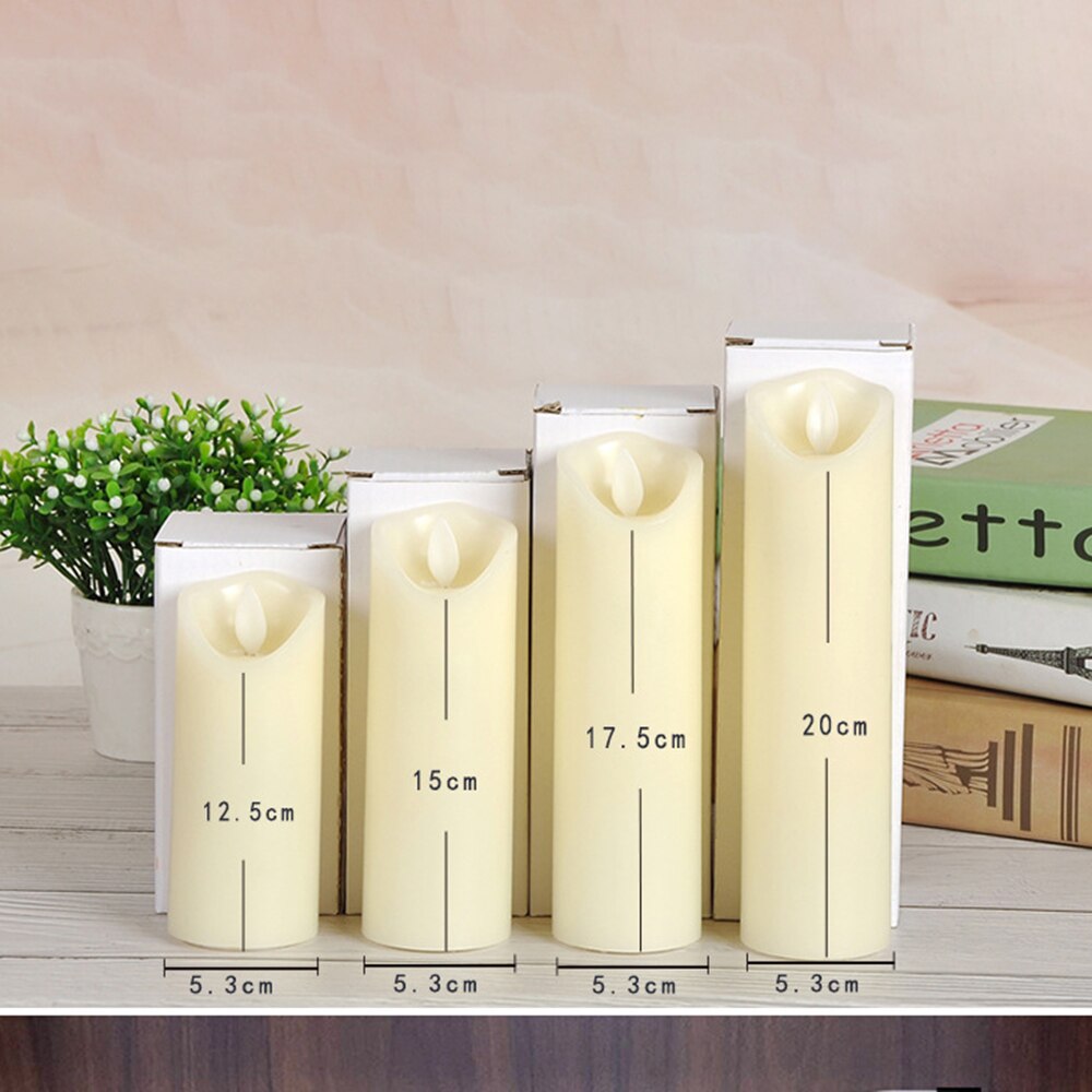 Candle Light Led Candles With Flickering Flame Led Tealight Candles Flameless Led Candles Christmas Light Candle Home Decoration