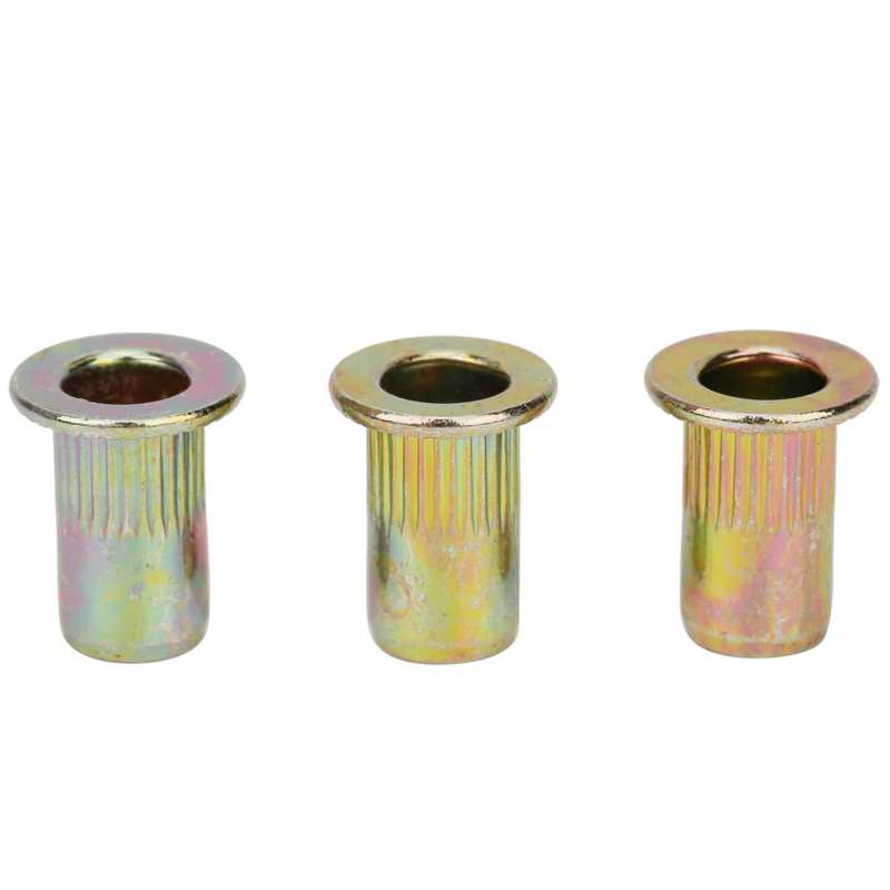 stainless steel wire insert self tapping inserts M4 Color Zinc Plating Rivet Nuts Quick Riveting Automobiles Hardware