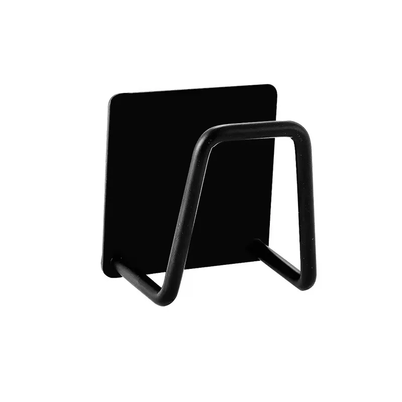Kitchen Sponge Storages Sink Drain Drying Rack Shelf Toilet Bathroom Sponge Holder Cleaning Sponge Rack Hooks Accessories Tools