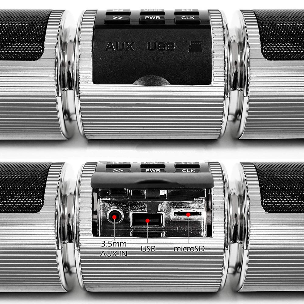 Haut-parleurs Bluetooth 12V pour moto, étanche, HiFi, avec Radio Fm, système de son stéréo pour ATV, Jet Ski Rem