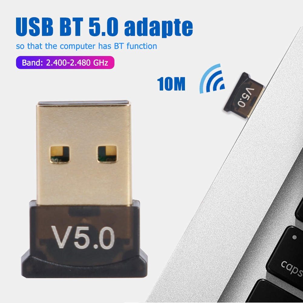 USB Bluetooth 5.0 Bluetooth Adapter Receiver 5.0 Bluetooth Dongle 5.0 4.0 Adapter for PC Laptop 5.0 BT Transmitter