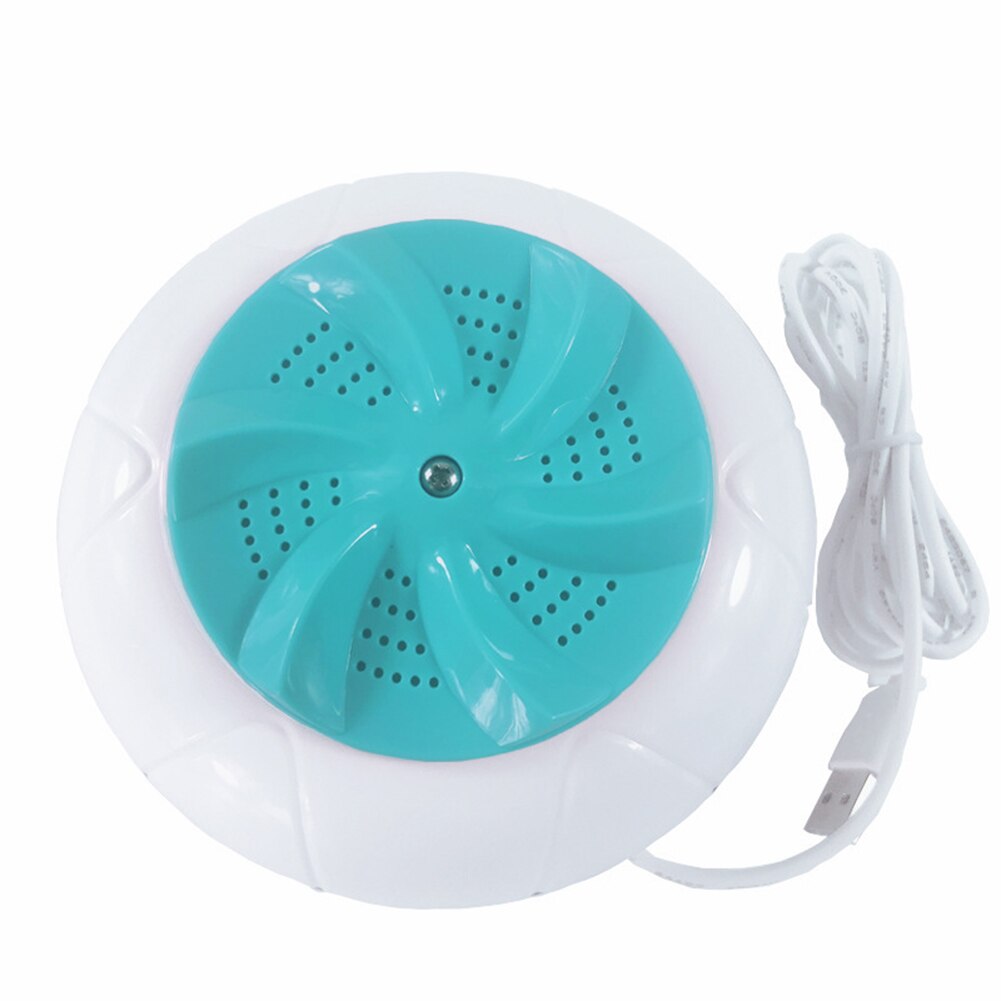 Water Droplet Vortex Washer Mini Portable Washing Machine for Home Travel Clothes J99Store: Cyan