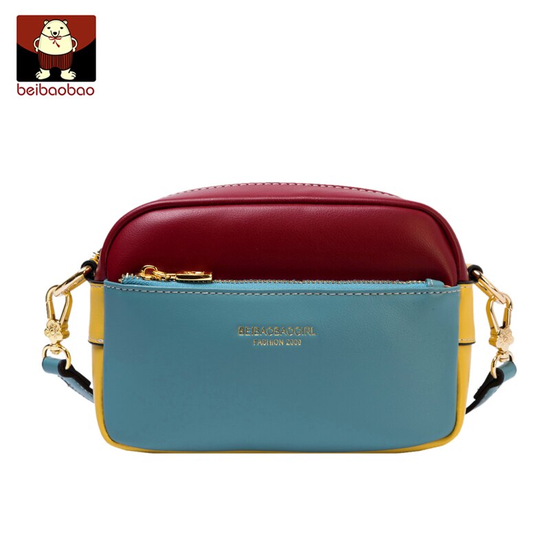 Beibaobao Brand Women Messenger Bags Luxury Pu Leather Sling Crossbody Bags For Women Shoulder Bag Girls Shoulder Bag Lady