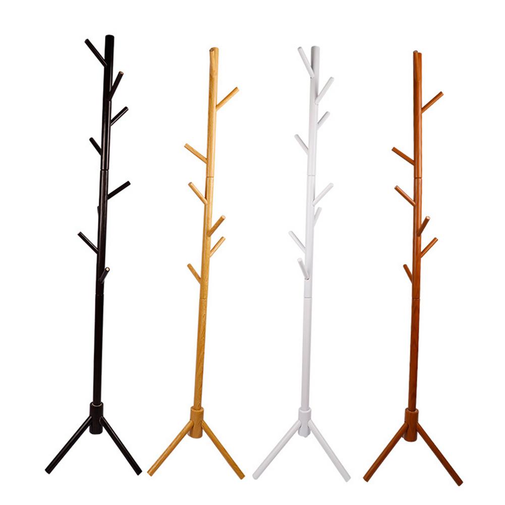 Porte-manteau Simple en pin, cintre pratique et Durable de 175*43cm pour le bureau à domicile