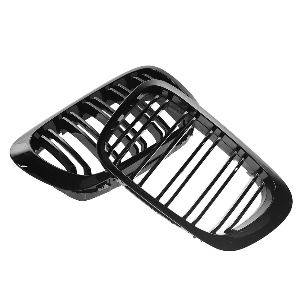 Rejilla delantera de riñón doble para BMW, accesorio de recambio de rejilla delantera para BMW E46 serie 3, 318i, 320i, 325i, 330i, 4 puertas, Años 1998 a 2001
