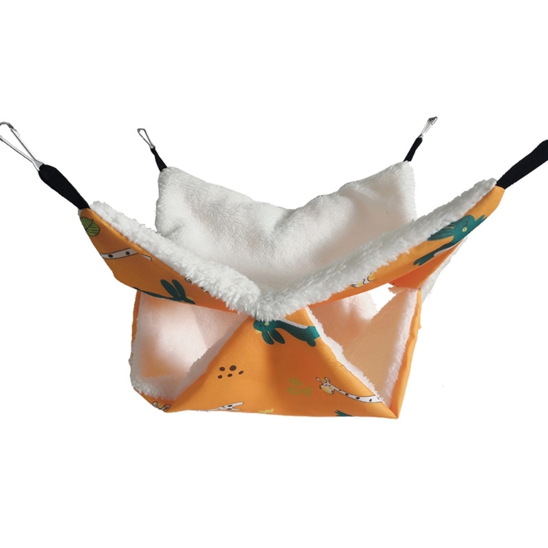 Nido de jaula colgante para conejillos de indias, rata, Chinchilla, sueño y para jugar, columpio, accesorios de nido colgante para animales pequeños