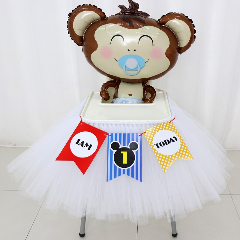 RUBIHOME falda de mesa de tul azul sólido DIY faldas de vajilla para la decoración del cumpleaños de la boda Baby Shower favores de textil para el hogar