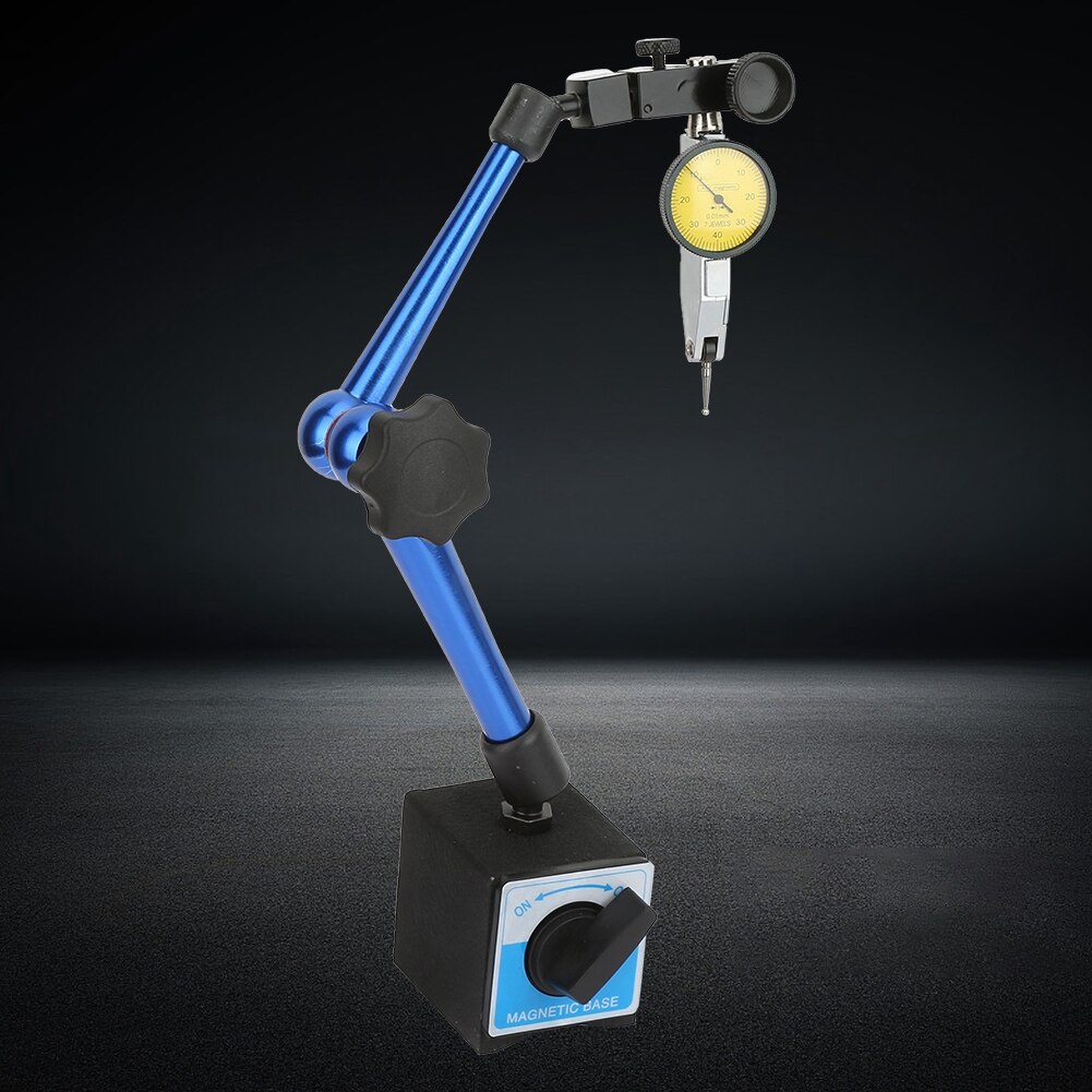 Height 350mm Big Universal Magnetic Base Flexible Base Holder Stand Tool with Dial Test Indicator Gauge Base Measuring Tool