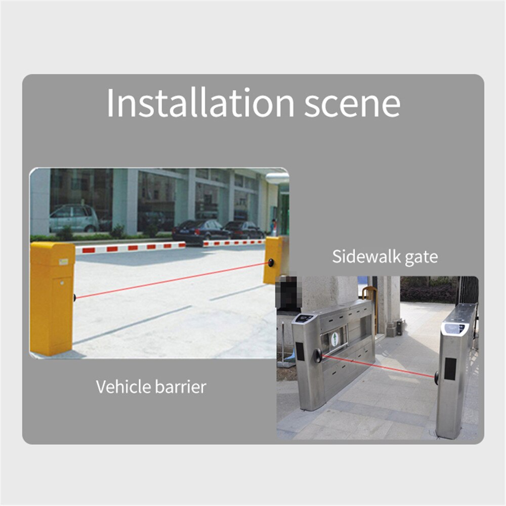 Infrared sensor Automated Gate Safe Infrared Beam Detector Sensor/Swing /Sliding/Garage Gate/Door Safety Infrared Photocells