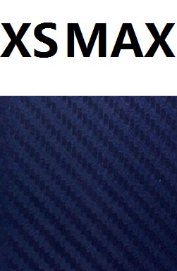 2PCS Mobile Phone Sticker For iPhone XS Max XR X Gradient Carbon Fiber Soft Protective Film For iPhone X XR Sticker Accessories: xs max- purple