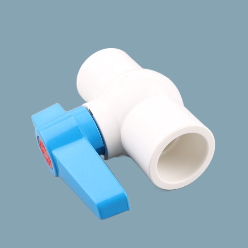 1Pc 20 25 32 40 50Mm Pvc Kogelkraan Waterleiding Kogelkraan Tuin Irrigatie Aquarium Fish Tank pvc Buis Valve