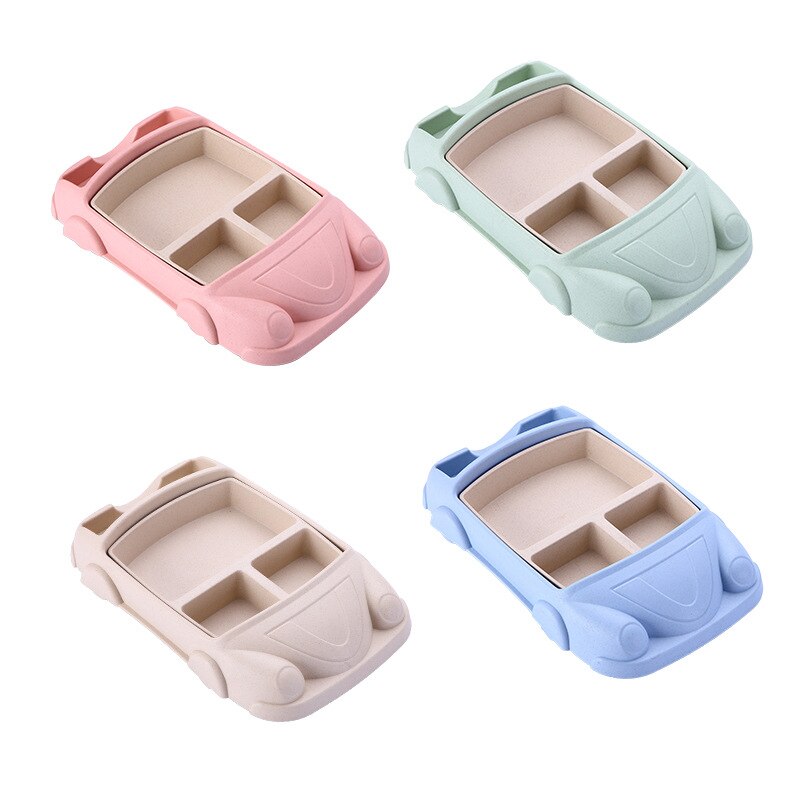 Assiette pour enfants en forme de voiture, jolie vaisselle pour la maison, assiette pour bébé, petit-déjeuner, plats à fruits, soucoupe, plateau, dessert, vaisselle
