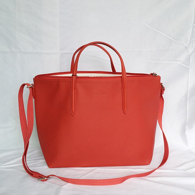 nueva mujer medio cocodrilo bolsos de hombro Tote Commuter mensajero bolsa de momia francés bolso de compras bolso de mujer de verano: Red