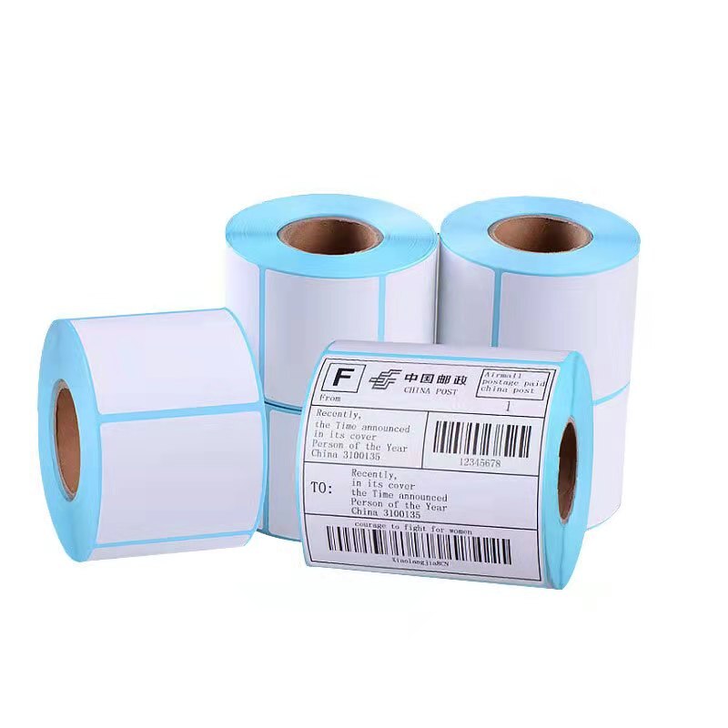 Waterproof Oil-proof Heat-Resistant Label Paper Express Bar Code Information Printing Self-Adhesive Bar Code Printing Paper