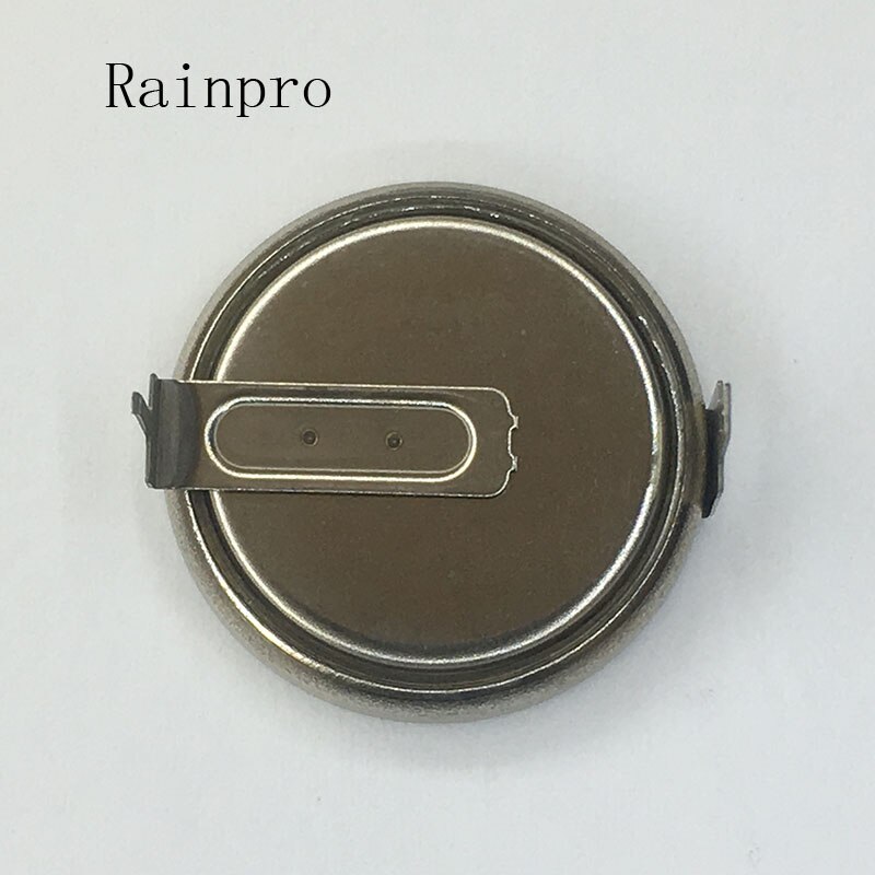 Rainpro 1 PCS/LOT ML2032 2032 avec broches pile bouton rechargeable 3 V.