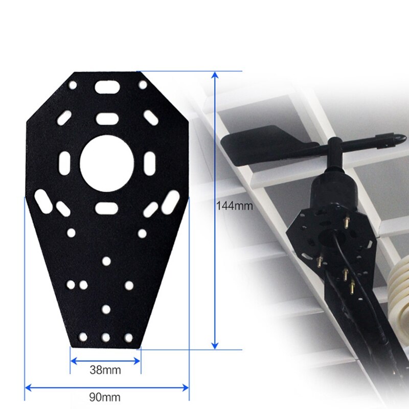 Wind Sensor Trans, 0-5V Aluminum Alloy Wind Tempo Sensor Anemometer for Weather Station to Wind-Measuring