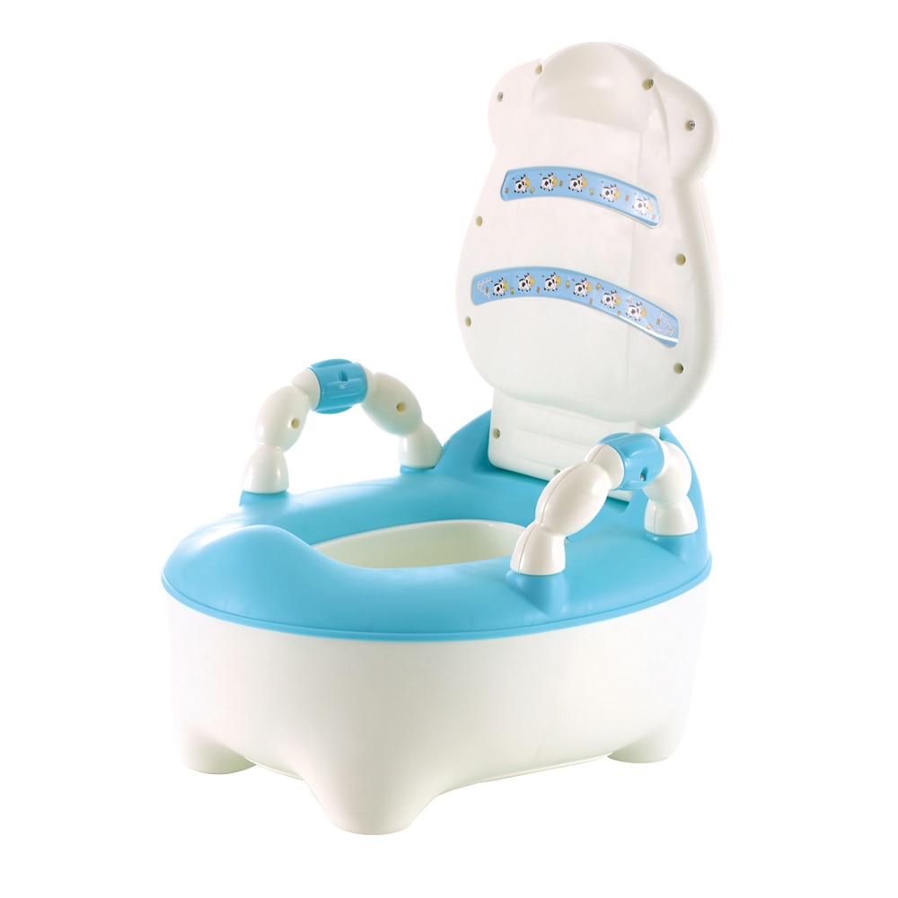 Bébé Pot multifonction bébé toilette vache enfants Pot formation siège de toilette enfants chaise Pot de toilette urinoir pour Pot gratuit brosse