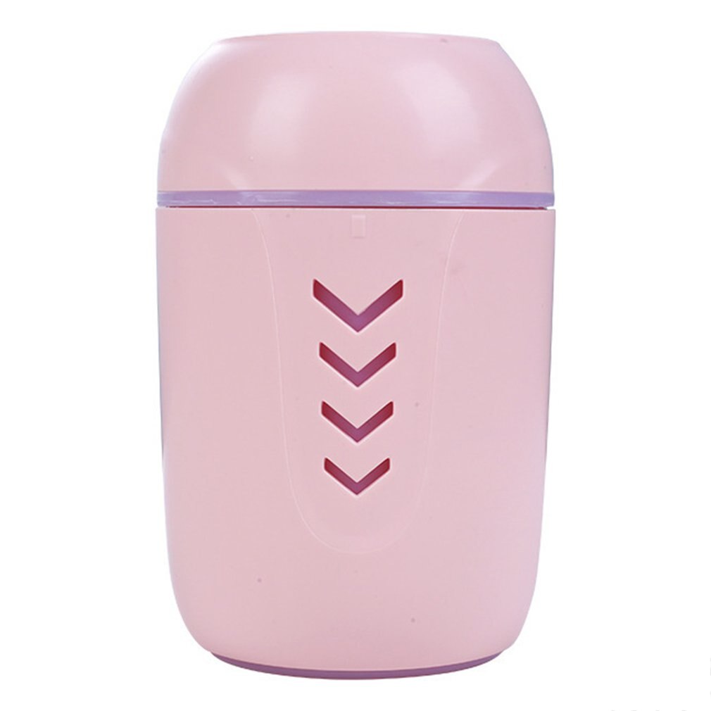 3 in 1 humidifier usb mini home aromatherapy deodorization car spray instrument ultrasonic air humidifier: Pink