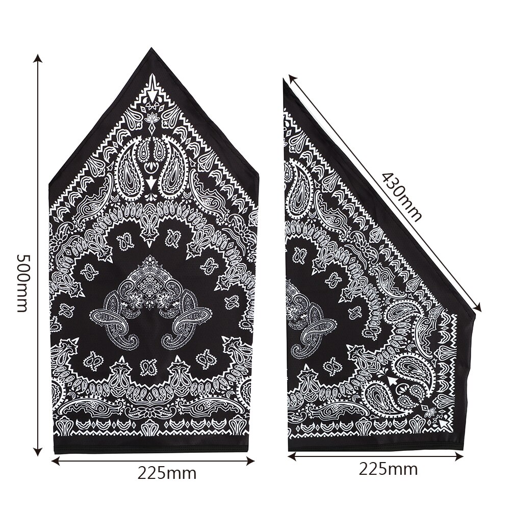 FORAUTO Soft Moto Half Mask Motorcycle Face Shield Breathable Face Mask Quick Drying Multifunctional