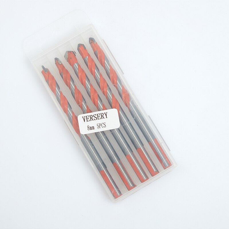 5PCS 5 - 12mm Ultimate Drill Bits Twist Drill Head Wall Ceramic Glass Punching Hole Working Set multifunctional drill bit: 8mm (5PCS)