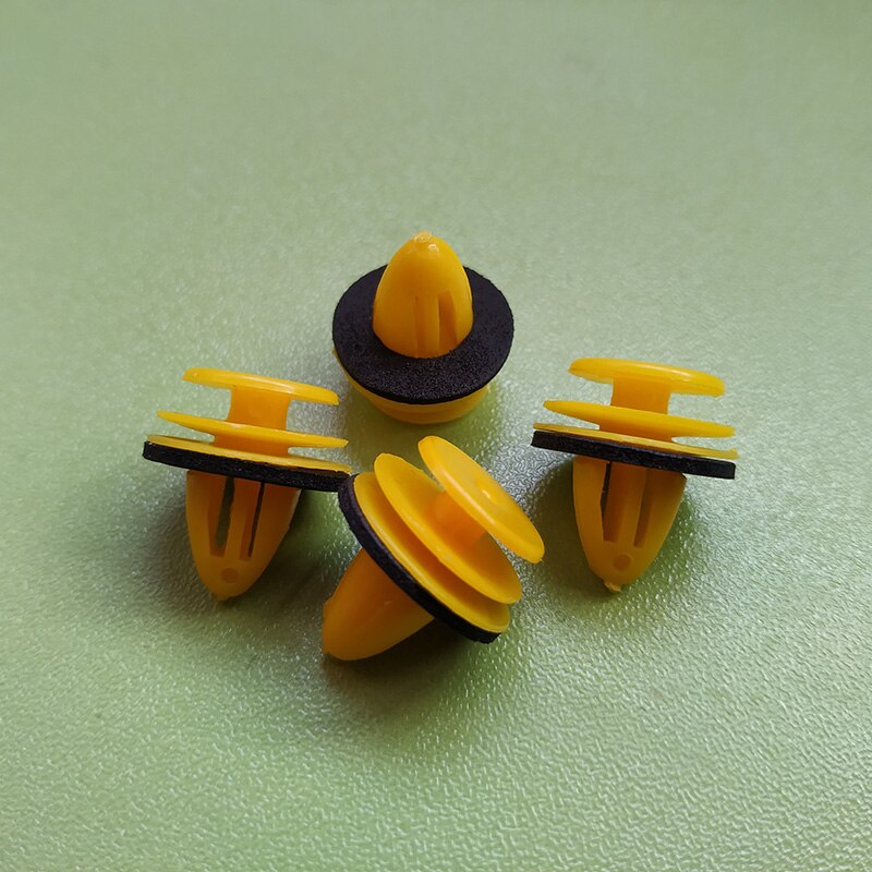 15Pcs Car Door Trim Panel Retainer Clips Fastener 9mm Hole Plastic Rivets For Hyundai Nissan Infiniti Car-styling