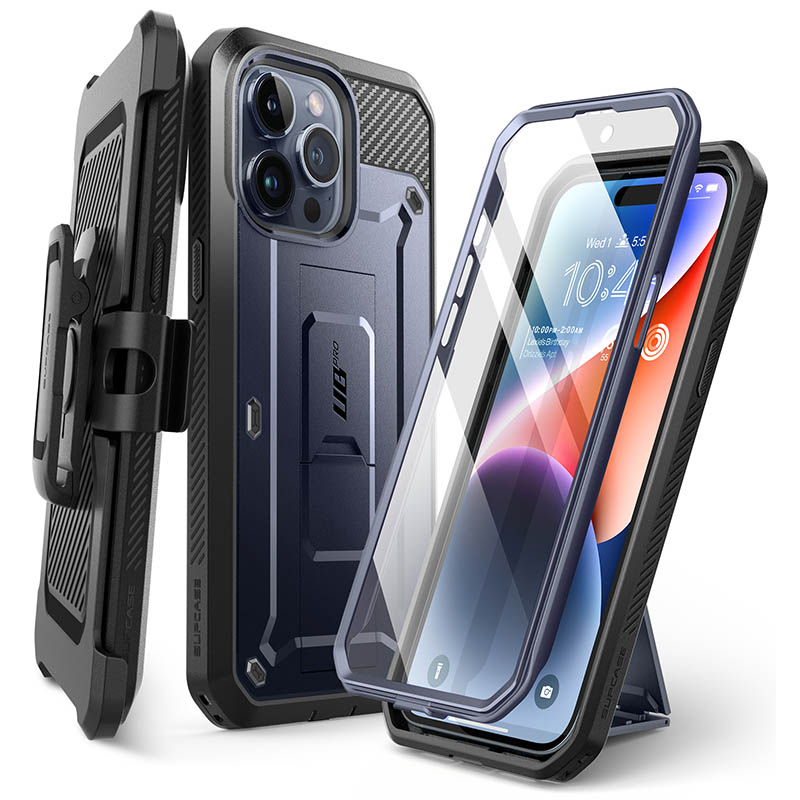 SUPCASE-Coque intégrale UB Pro avec protection d'écran intégrée, étui robuste et robuste, 6.1 pouces, version 2023