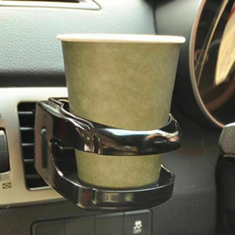 Support de canette de sortie d'air de voiture, support d'insertion de bouteille d'eau potable, support de tasse de véhicule, support de tasse d'aération de voiture