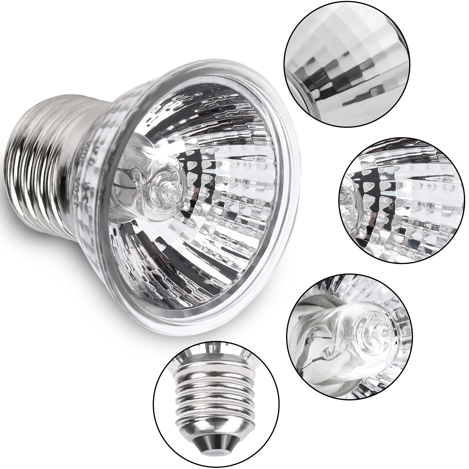 75W 6 Pack Uva + Uvb Volledige Spectrum Zon Lamp Sunbathe Warmte Lamp/Lamp/Licht Voor Fo