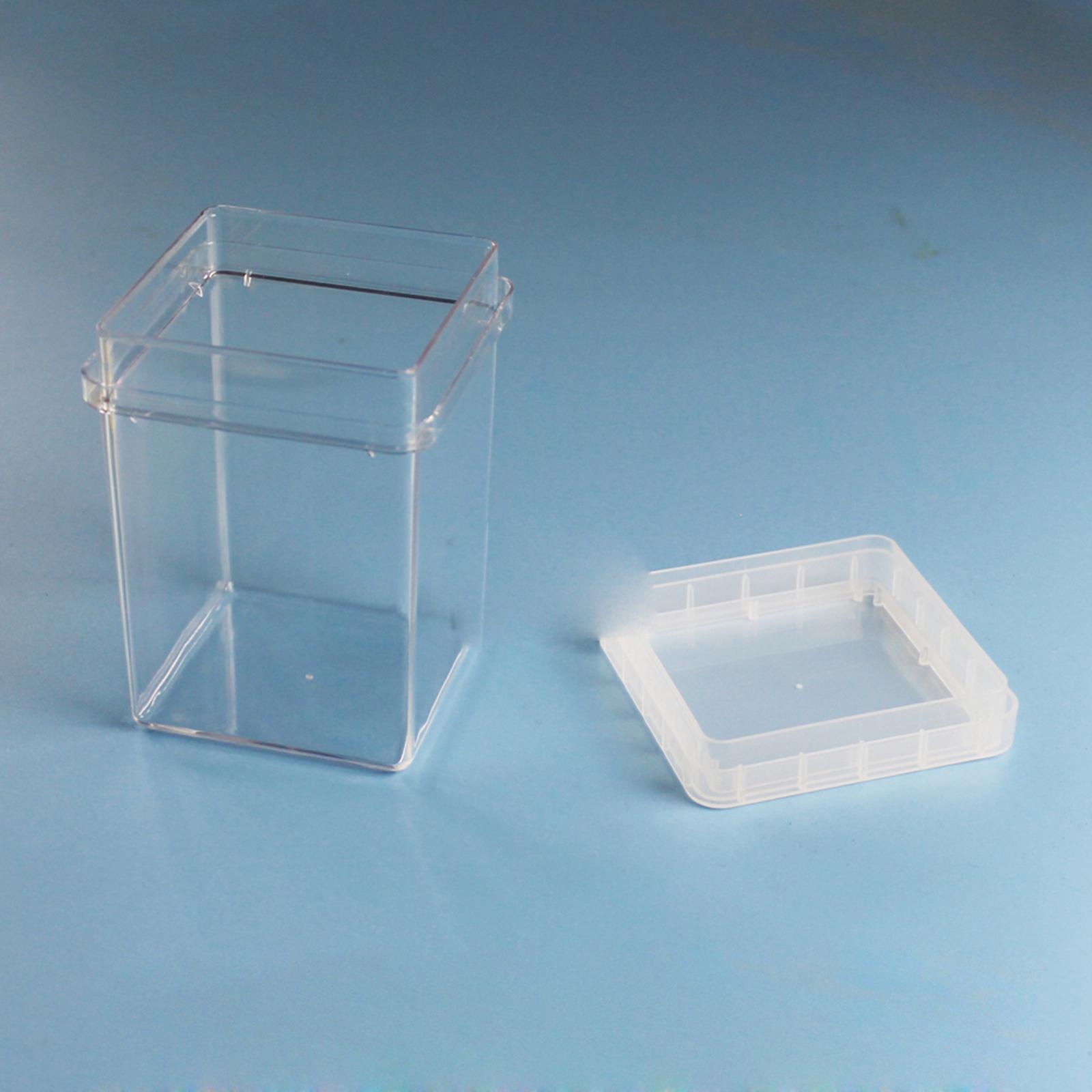 70x70x100mm PC + PP Square Tissue Culture Bottle Box High Temperature Resistant