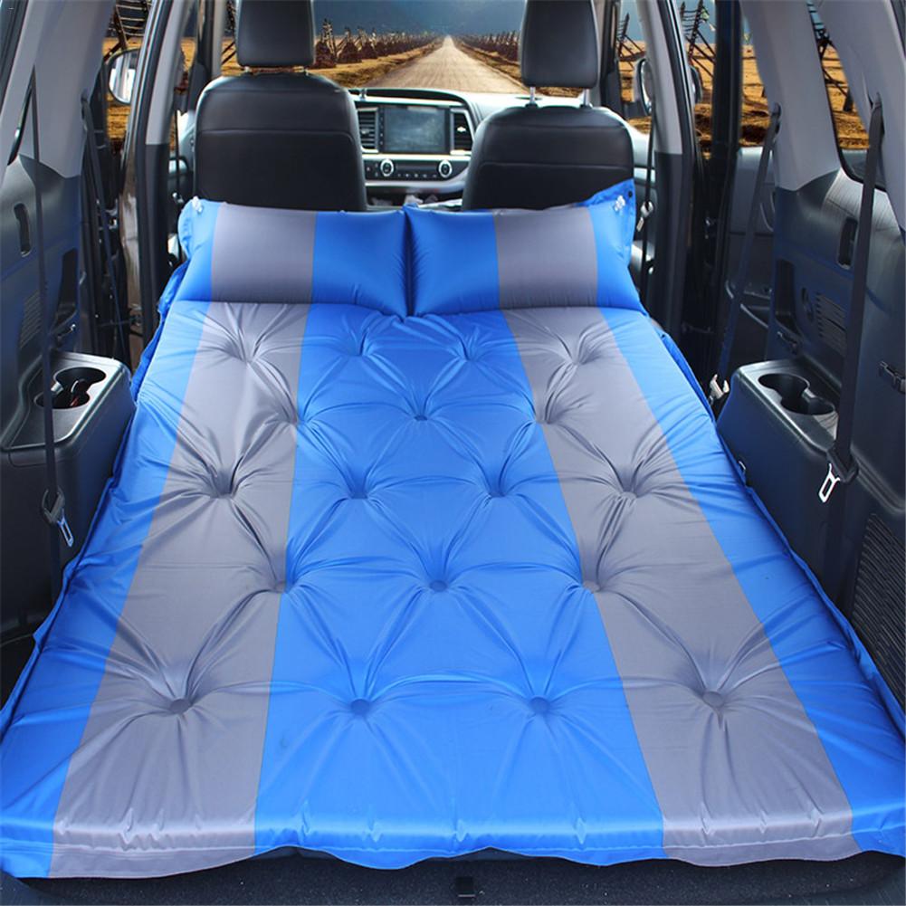Automatic Air Mattress Car Bed Camping Air Mattress Auto Sleeping Cusion Blow Up Bed Inflatable Travel Mattress Raised Airbed