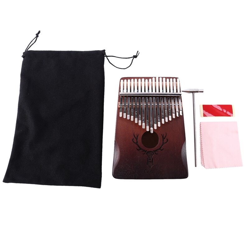 Cega 21 Key Kalimba Acacia Music Instrument Thumb Piano Upgrade Handguard Musical: Default Title