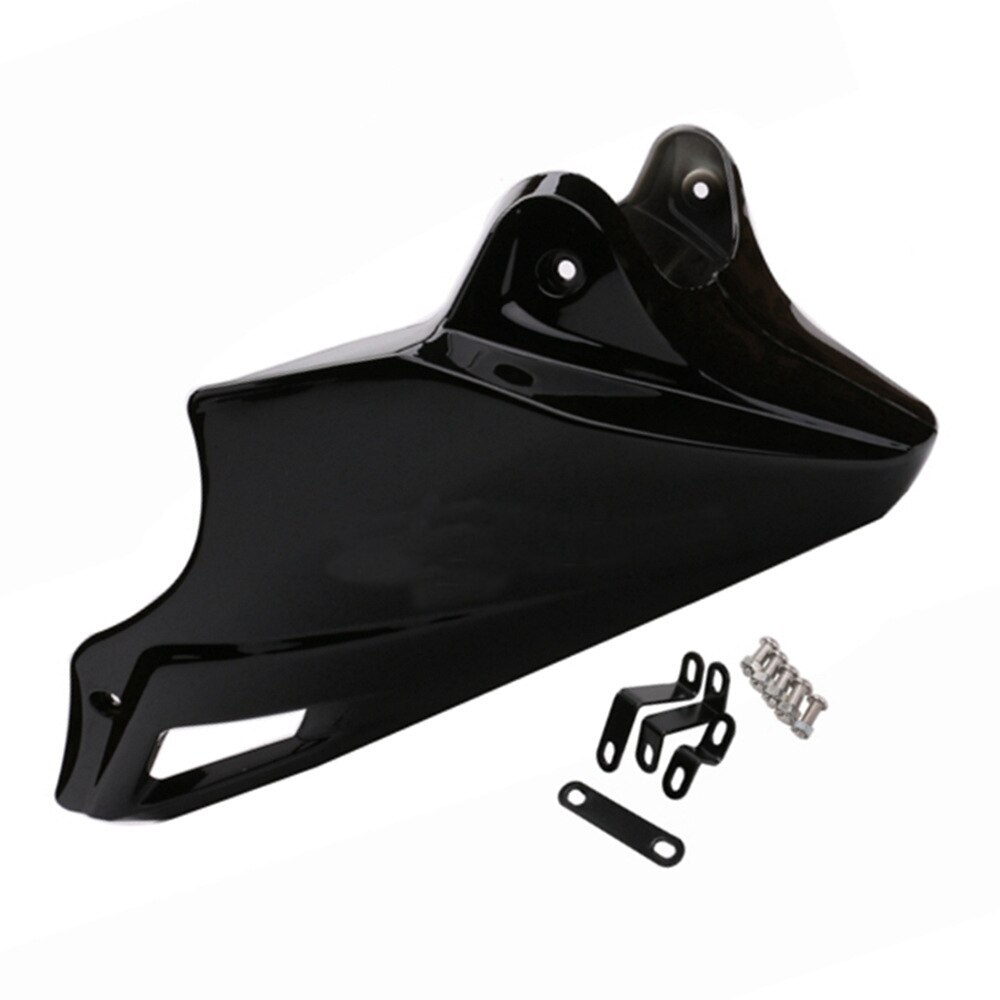 Motorcycle Engine Protector Guard Cover Under Cowl Lowered Shrouds Fairing Belly Pan For Honda Grom MSX 125 MSX125 SF MSX125SF: Black