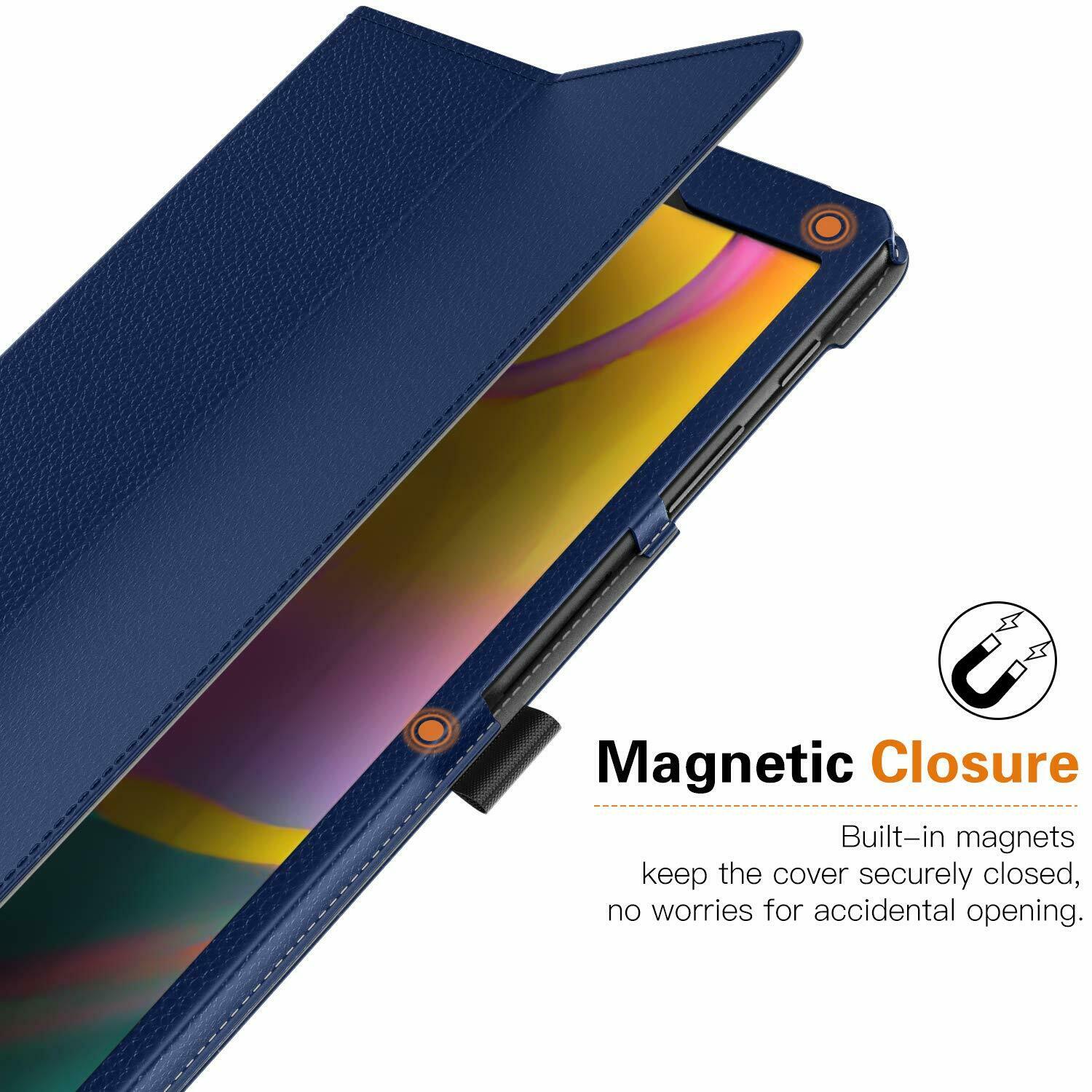 Do tabletu Samsung Galaxy Tab A7 2020 etui do Galaxy Tab A7 SM-T500 SM-T505 SM-T507 Funda pokrywy skrzynka Conque Capa + Film + długopis