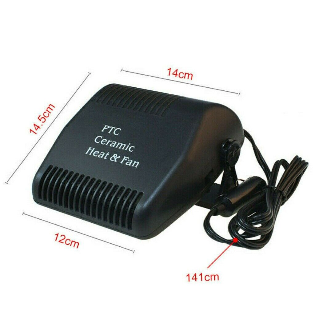 500W 12V wentylator samochodowy podgrzewacz odmrażacz chłodnicy suszarka robić Demister wylot na zimno/gorący wiatr, automatyczna, przenośna, ogrzewanie wentylator