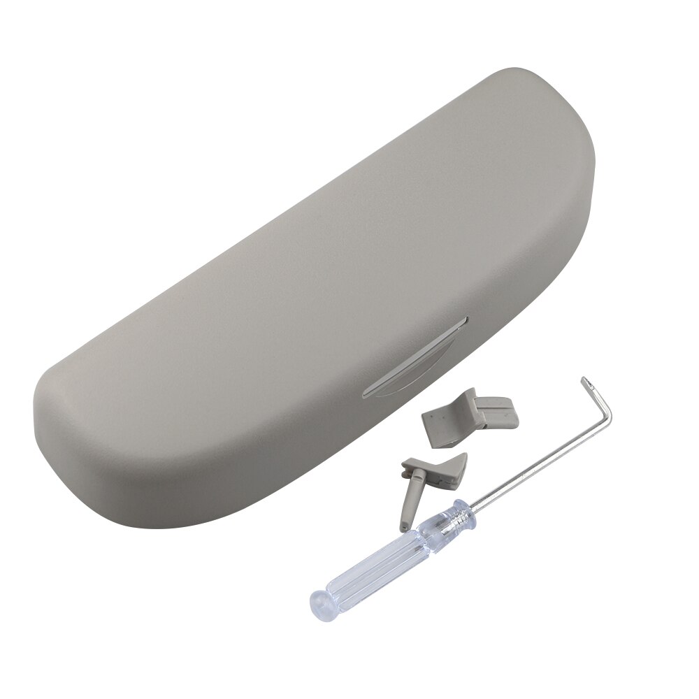 Zeratul Auto Styling Auto Zonnebril Houder Brillenkoker Doos Voor Toyota Corolla Accessoires: Grijs