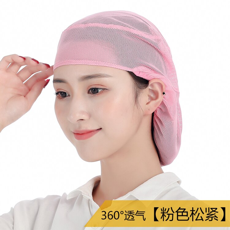 Gorros de malla transpirables de verano para hombre y mujer, gorro para polvo de taller, camarero de Chef, servicio de comida, café, Cocina, Restaurante, Hotel, panadería, gorro de trabajo