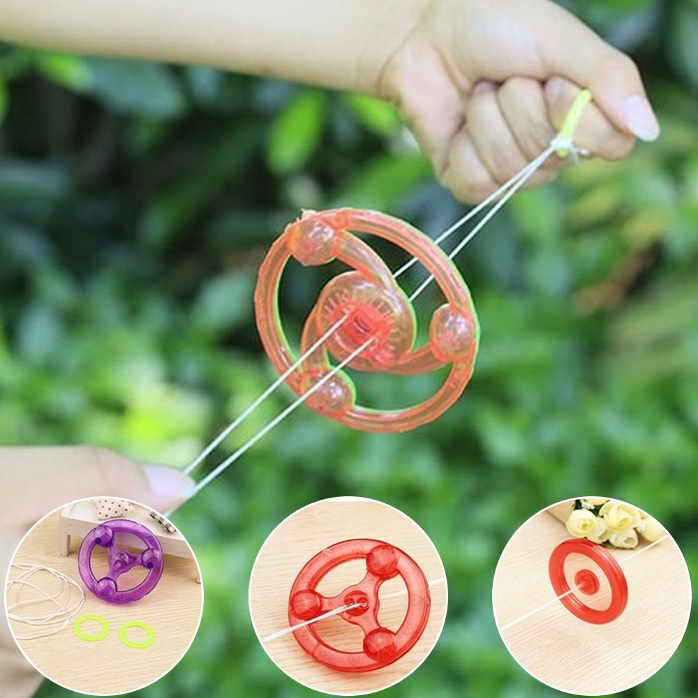 2 pièces doigt tirer corde jeux de société pour enfants lumineux main tirer corde Led éclairage jeu de société jouet enfants