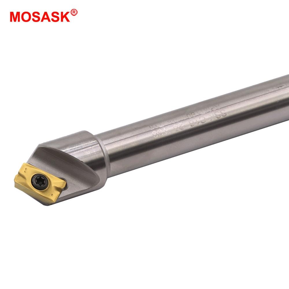 MOSASK fazowanie narzędzie robić frezowania 45 stopni APMT 1135 1604 wkładki z węglika SSK uchwyt 12 20 mm tokarka CNC frez robić fazowania