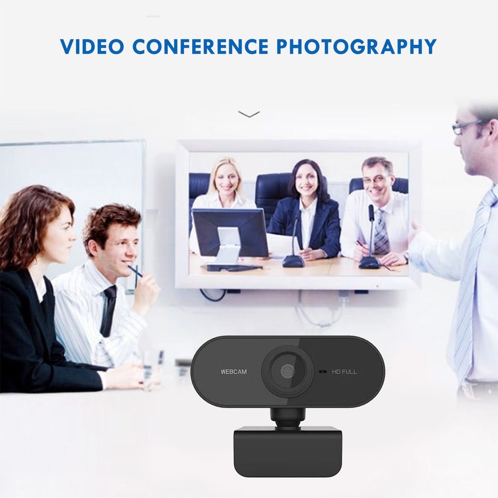 USB Computer Camera 1080p 360 Degree PC Computer Camera Drive-free USB Webcam Web Camera High Definition Camera
