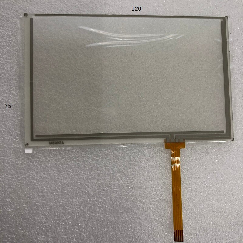 5-inch resistive touch screen 120X75 touch screen 4-wire resistive touch glass